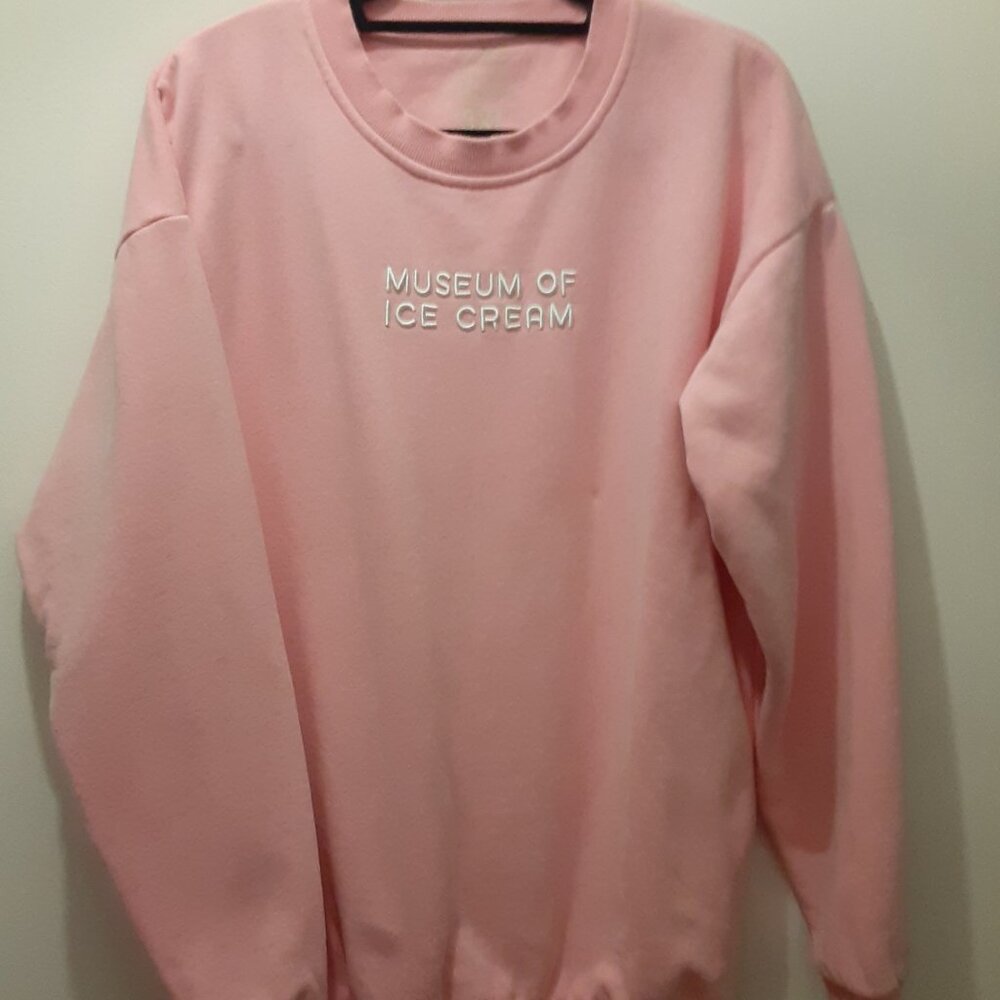 Museum of Ice Cream Pink Long Sleeved Graphic Print Sweatshirt/Lounging Size 3XL